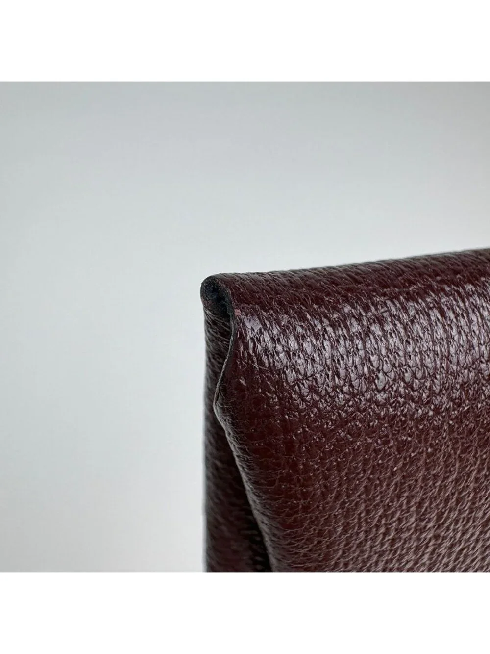 Hermes Bastia Verso Coin Case Chevre Brown